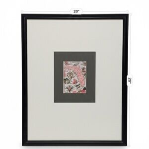 🏰 Vintage Florida Botanical Map Art Print - 20x26